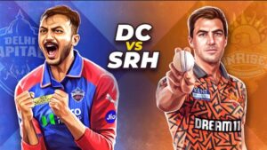 DC vs SRH-Delhi Capitals and Sunrisers Hyderabad clash